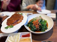 樱花虾灼菜心-北京老铺烤鸭(高新店)