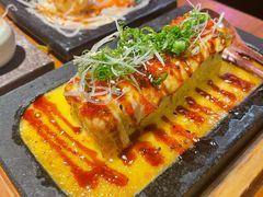 拉丝芝士三文鱼焗卷-大喜居酒屋·烧串(悦汇城店)