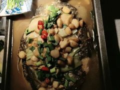 蒜香味烤鱼-探鱼·鲜青椒爽麻烤鱼(西南商都店)