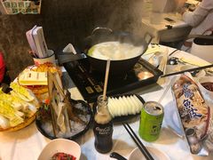 -鲜入围煮花胶鸡海鲜火锅