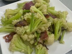 鸡肾炒台山花菜-台山第一家兴华黄鳝饭·黄鳝婆(彭沙坑总店)