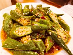 拌秋葵-峰瑞藏地美食·石锅鸡·牦牛肉(大昭寺品牌店)