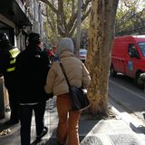 打卡不对称袜子店