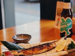 盐烤秋刀鱼-慢走(甜水园店)