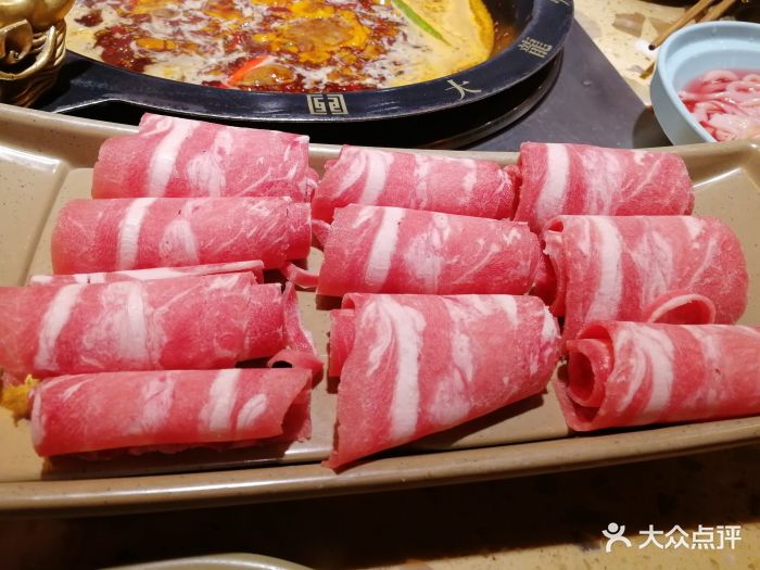 大龙火锅(玉林店)-肥牛图片-成都美食-大众点评网