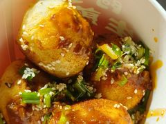 超多芝麻和葱花-阿宝生煎包(万松园总店)