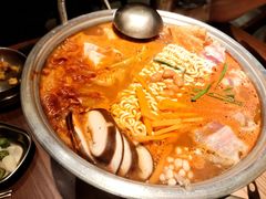 泡菜肥牛部队锅-春熙台韩国料理·章鱼肥牛(西丽店)