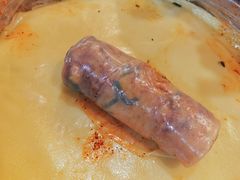 素卷馍加把子肉-安徽阜阳卷馍(西单店)