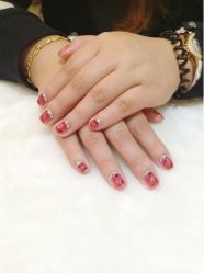 短指甲也有春天哦-甲壳儿美甲美睫