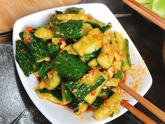 凉拌黄瓜-潭州老友灶台鸡·竹屋老灶(光明E城店)