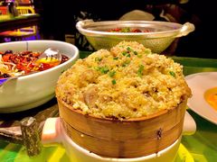 南瓜小米排骨饭-辛香汇(大华第一坊店)