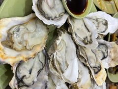 碳烤青烧生蚝-贞姨美食·老字号海鲜大排档