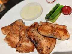 铁板三文鱼扒-蟹田居·活蟹料理(东城店)