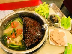 鸳鸯锅-朱氏胖子烂火锅(洪崖洞店)