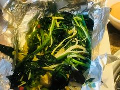 锡纸蔬菜-金太阳海鲜烧烤·本地人餐厅(东纬路旗舰店)
