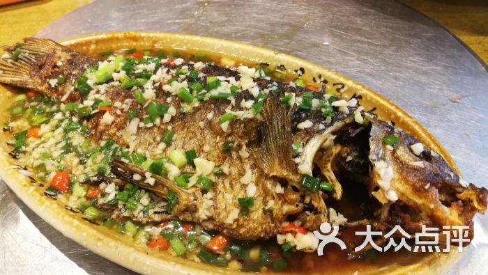 西湖大院子-滨江路店蒜香鲫鱼图片 第5张