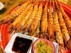 裸烤九节虾-辉记炭烧海鲜大排档·老字号(福田店)