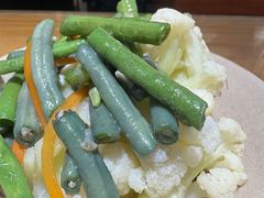 时蔬双拼-红猪卤肉饭(大西洋美食城店)