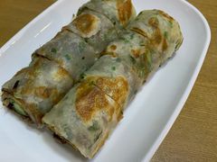 葱饼卷牛肉-台北楚楚园馅饼粥(虹桥南丰城店)