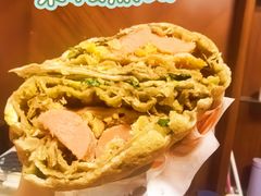-正宗杂粮煎饼香软鸡蛋饼