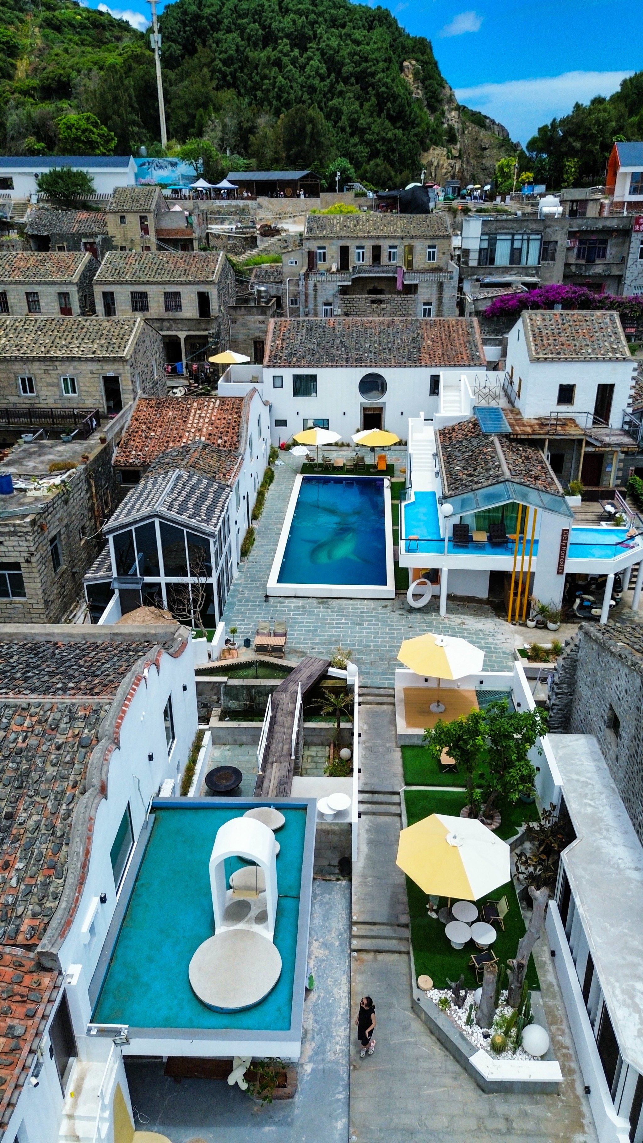 去年住过的这家民宿❗今年终于有海景房啦