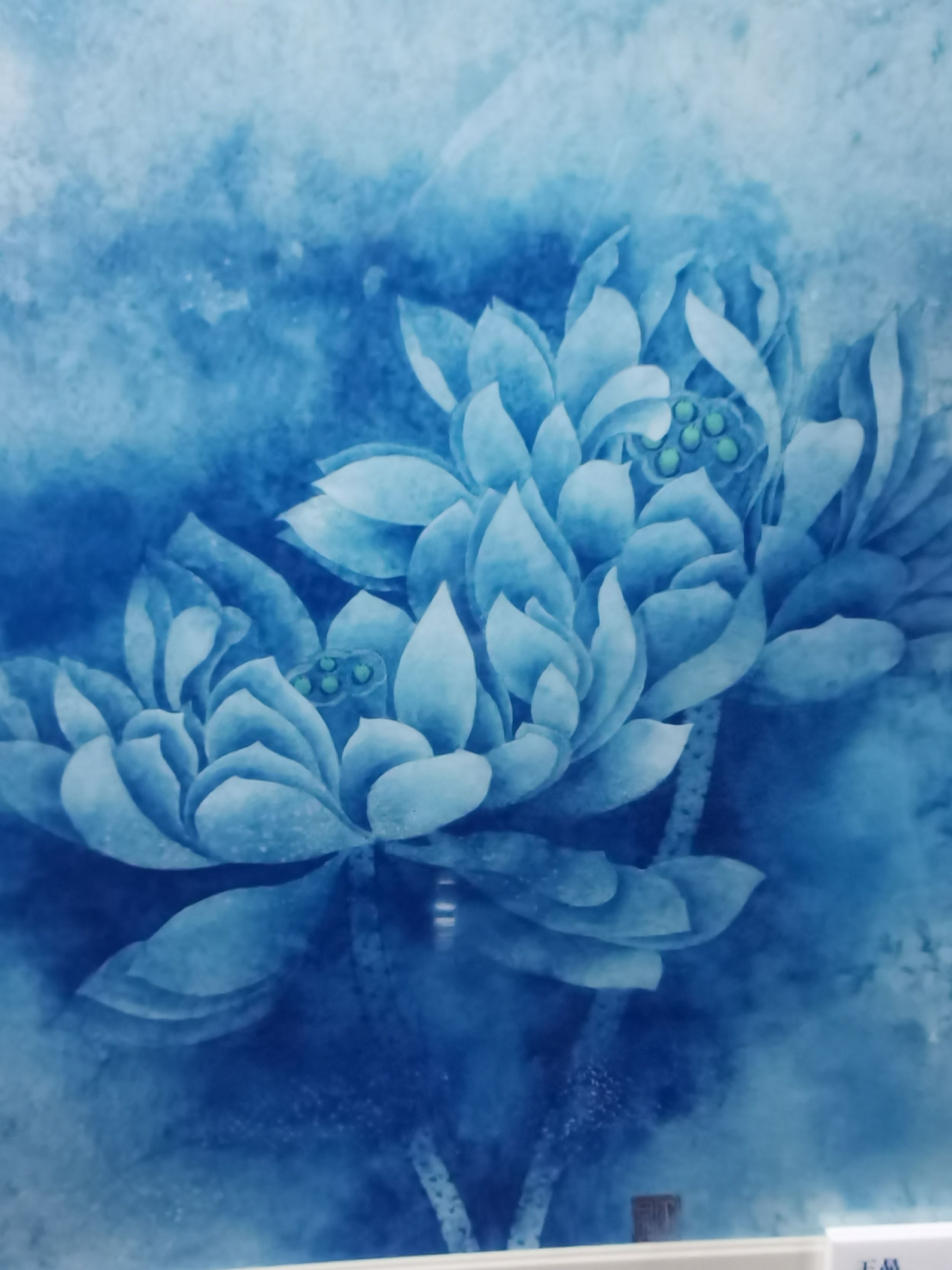 心中的那朵蓝莲花