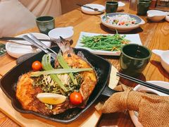 香茅草烤罗非鱼-云海肴·汽锅鸡·云南菜(天津国金汇店)