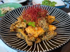 脆炸香椿芽深海银鳕鱼-环球港凯悦 · 享悦中餐厅