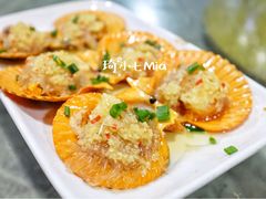 粉丝蒜蓉蒸扇贝-四川小胡子海鲜(丁村万人海鲜广场店)