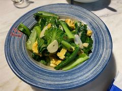 鸡蛋虾皮小白菜-小吊梨汤·北京菜·烤鸭(鸟巢店)