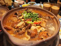青花椒肥肠鸡煲-十六蒲(桂林路店)