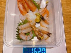 虾刺身拼盘-镹·鱼料理  国产鱼使用店