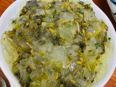 雪菜粉皮-胡子饮食店