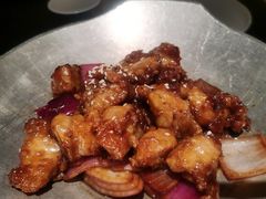 蒜香蜜汁排骨-绿茶餐厅(同成街华联店)