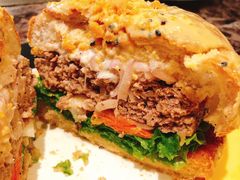 芝心牛肉汉堡-Lets burger非常汉堡·环球风味(蓝色港湾店)
