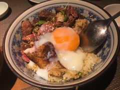 烤肉配照烧鹅肝盖饭-山葵家·创意料理(万象汇店)