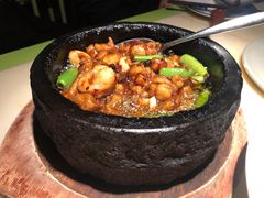 石锅杭椒牛蛙-桂满陇-十里风荷(合生汇店)