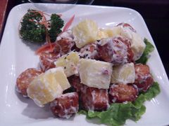 菠萝油条虾-鹿港小镇(悠唐店)