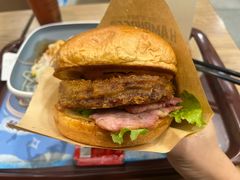 安格斯牛肉芝士堡-魏家凉皮(协和店)