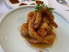 蜜汁酥皮虾-味+新京宴·烤鸭·北京菜(创意谷店)
