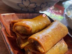 荠菜冬笋菌菇春卷-八珍手工水饺·妈妈的爱(传芳巷店)