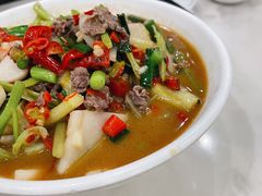 酸萝卜牛肉-红色湘菜馆(春风店)