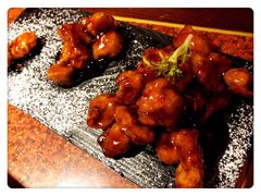雪花糖醋里脊-绿茶餐厅(蓝色港湾店)