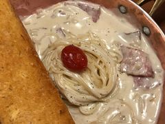 培根奶油意面-I HOLIC艾豪丽披萨(KKone店)