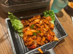 辣炒酱炒五花肉-恩你小木屋·韩式料理(假日广场店)