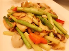 松茸芦笋鲍鱼片-万宝海鲜舫(劳动公园店)