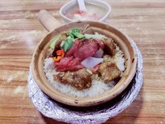 腊肠排骨煲仔饭-嘉华小吃(蛇口市场店)