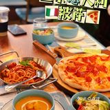 终于让恰到hin正宗的意大利披萨🍕啦！歪果仁老板很帅~[色]