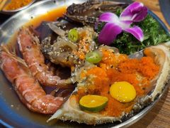 -明洞阿姨·韩式酱蟹烤肉·创意料理(三元桥店)