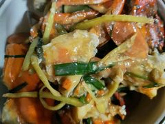 姜葱炒蟹-争鲜·鲍鱼鸡煲(美邻中心店)